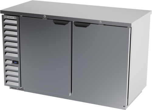 Beverage Air BB58HC-1-F-S Refrigerated Back Bar Storage Cabinet 59W 21.86 cu ft Stainless Steel Interior