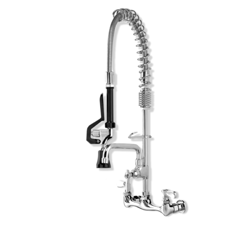 Steel Works SWPRSM-W8-AF8HDLL Pre-Rinse Faucet Assembly, Mini