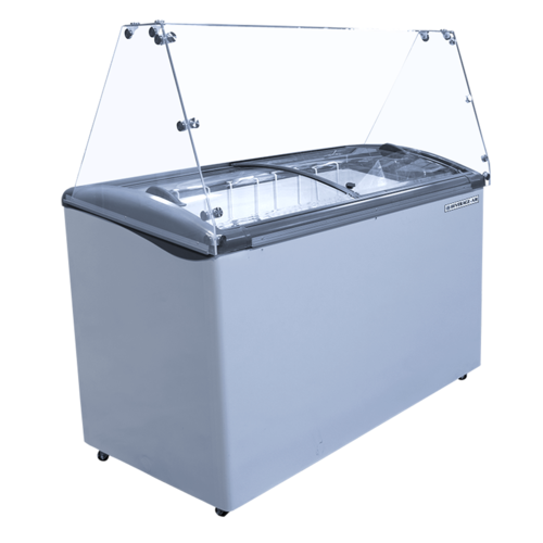 Beverage Air BDC-HC-8 Dipping Cabinet Freezer 15.2 cu ft 8 Flavors Sliding Glass Lids Adjustable Thermostat