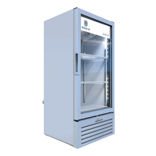 Beverage Air MT10-1W Marketeer Series Refrigerated Merchandiser One Section 9.43 cu ft Capacity Self Closing Door