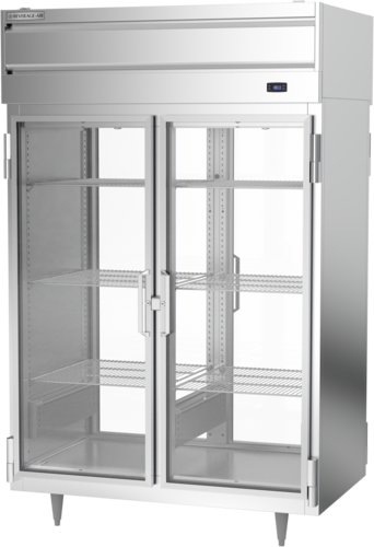 Beverage Air PH2-1BG-PT Warming Cabinet Pass-Thru Two-Section 43.5 cu ft with Full Height Doors and Digital Thermometer