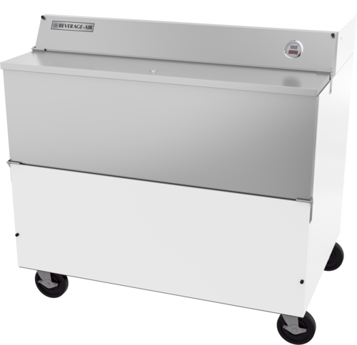 Beverage Air SMF49HC-1-W-02 School Milk Cooler 49W Forced Air Auto Defrost Digital Thermometer Made in USA