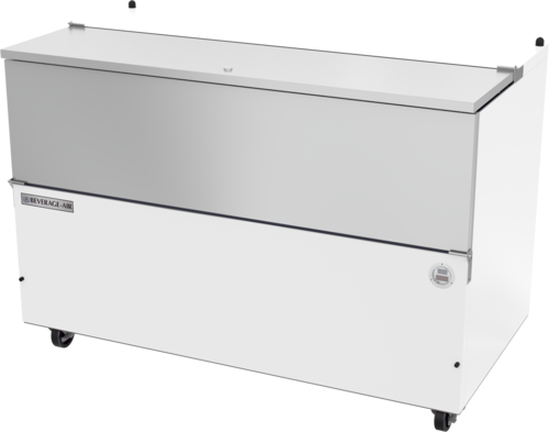 Beverage Air SM58HC-W-02 School Milk Cooler Cold Wall 58W x 30-5/8D x 41-1/8H 22.63 cu ft Stainless Steel