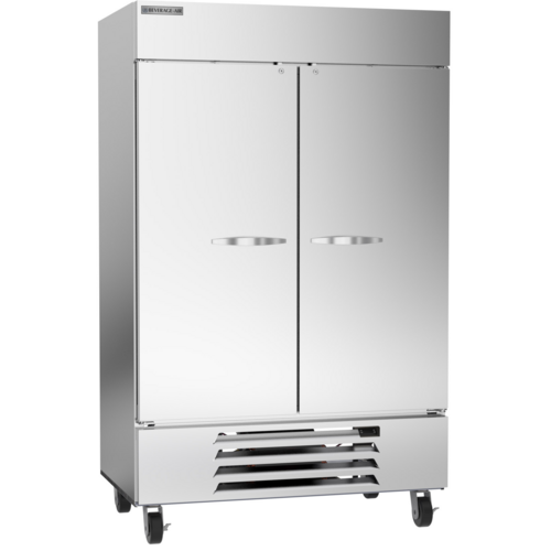 Beverage Air HBF49HC-1 Horizon Series Freezer Reach In Two Section 52W 84H 46 cu ft Capacity Stainless Steel