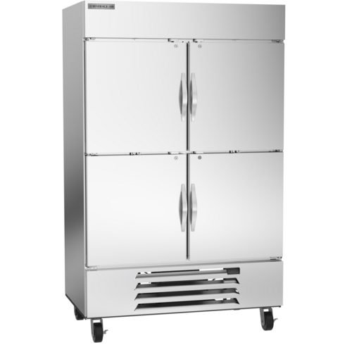 Beverage Air HBF49HC-1-HS Horizon Series Freezer Two Section 52W 84H 46.2 cu ft Capacity Lockable Doors Adjustable Shelves