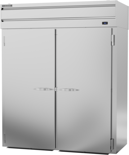 Beverage Air PHI2-1S-PT Warming Cabinet Roll-Thru Two-Section 72.4 cu ft with Full Height Doors and Digital Thermometer