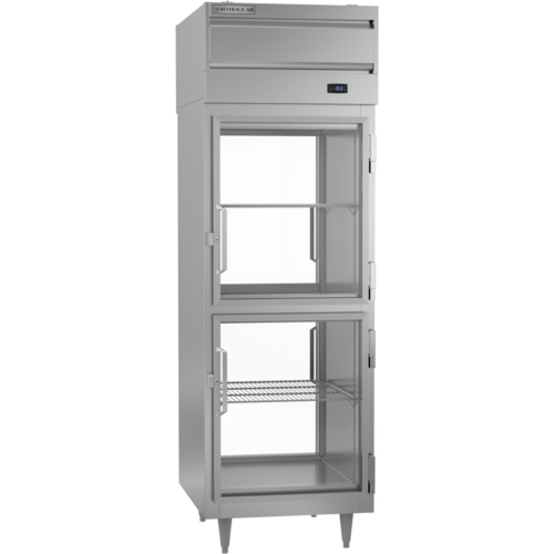 Beverage Air PFD1HC-1BHG Freezer Pass-Thru One-Section 22.9 cu ft Top-Mounted Refrigeration Glass Doors