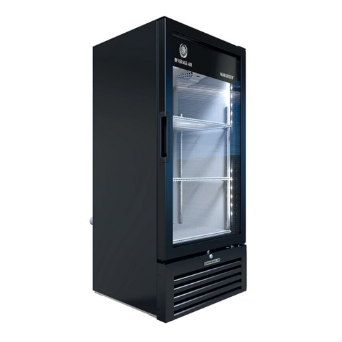 Beverage Air MT10-1B Marketeer Series Refrigerated Merchandiser One Section 9.43 Cu Ft Capacity Self Closing Door