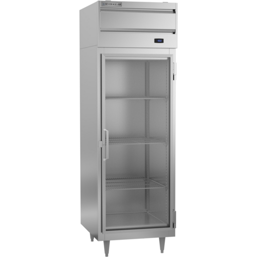 Beverage Air PF1HC-1BG Freezer Reach-In One-Section 21 cu ft Glass Door Adjustable Shelves LED Lighting