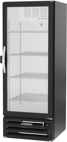 Beverage Air MMF12HC-1-B-IQ MarketMax Freezer Merchandiser One Section Double Pane Glass Door 11.9 Cu Ft Capacity