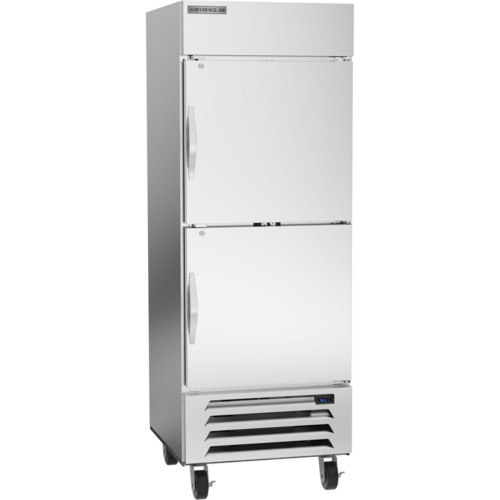 Beverage Air HBR27HC-1-HS Horizon Series Refrigerator Reach In One Section 2597 cu ft Capacity Stainless Steel