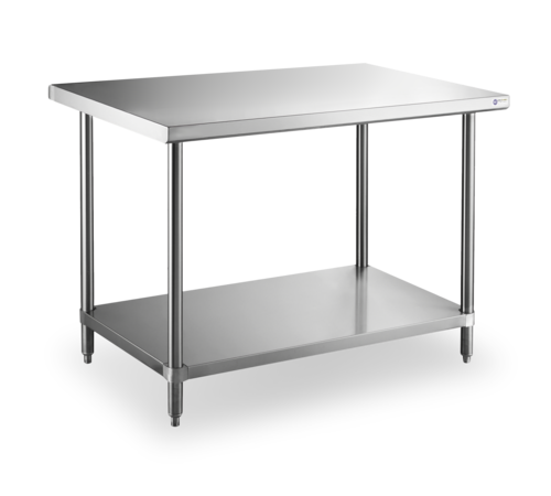 Steel Works SWWTS-2436-318 Work Table,  36" - 38", Stainless Steel Top