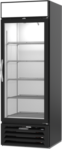 Beverage Air MMF19HC-1-B MarketMax Freezer Merchandiser One Section 19 Cu Ft Triple Pane Door