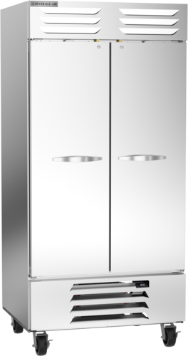 Beverage Air FB35HC-1S Vista Freezer Reach-In Two-Section 39-1/2W 35 cu ft Lockable Doors LED Lighting Made in USA