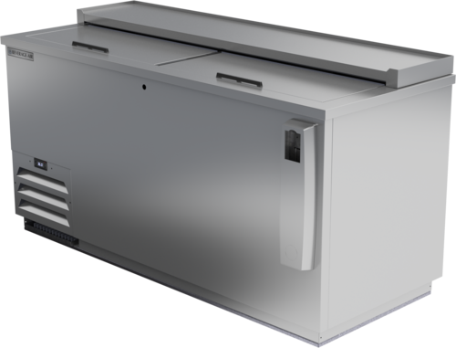 Beverage Air DW64HC-S Bottle Cooler Flat Top 65W x 26D x 33H 18.5 cu ft Self Contained Refrigeration System