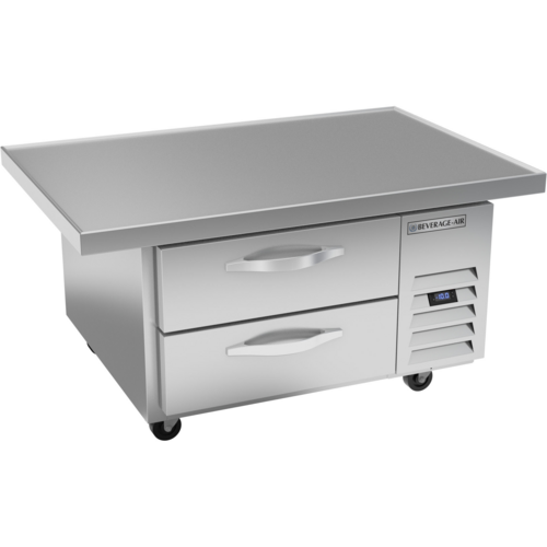 Beverage Air WTFCS36HC-48 Worktop Cook Stand Freezer 48 Inch One Section 5.64 Cu Ft with Drawers and Digital Display