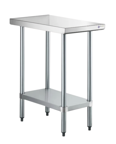 Steel Works SWWTS-3018-318 Work Table,  12" - 21", Stainless Steel Top