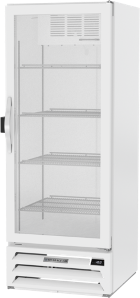 Beverage Air MMF12HC-1-W-IQ MarketMax Freezer Merchandiser One Section 11.9 cu ft Capacity with Glass Door