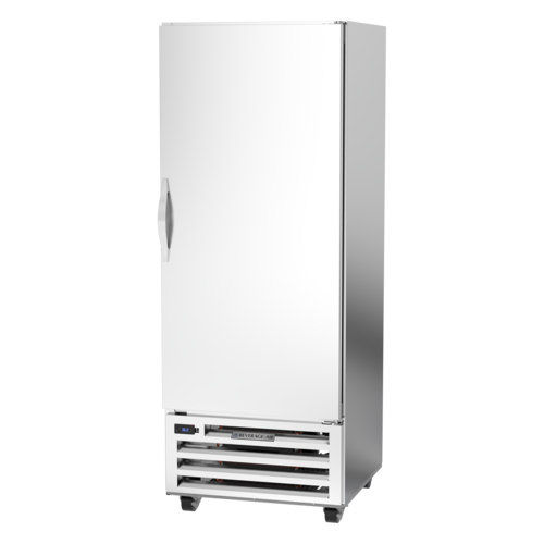 Beverage Air RI18HC Reach-in Refrigerator 16.85 cu ft Solid Door Adjustable Shelves LED Lighting Stainless Steel