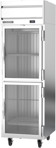 Beverage Air HFPS1HC-1HG Horizon Series Freezer Reach In One Section 21 Cu Ft with Glass Doors and Adjustable Shelves