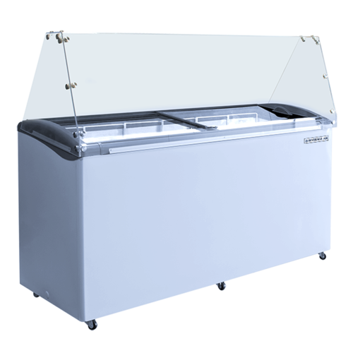 Beverage Air BDC-HC-12 Dipping Cabinet Freezer 20.9 cu ft 12 Flavors Sliding Glass Lids Adjustable Thermostat