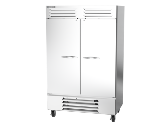 Beverage Air RB49HC-1S Vista Refrigerator Reach-In Two-Section 46.15 cu ft Electronic Control Stainless Steel Front