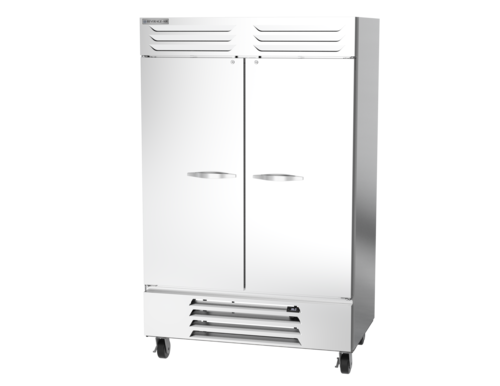 Beverage Air RB49HC-1S Vista Refrigerator Reach-In Two-Section 46.15 cu ft Electronic Control Stainless Steel Front