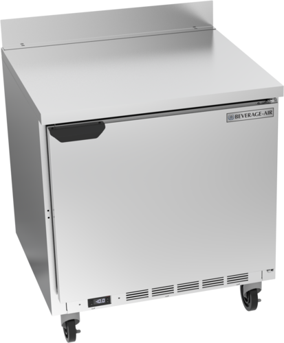 Beverage Air WTF32AHC Worktop Freezer 32 inch One Section 72 cu ft Solid Door Automatic Defrost Stainless Steel