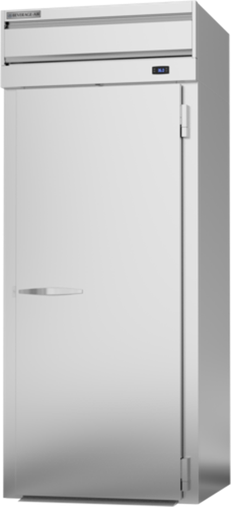 Beverage Air PRI1XTHC-1AS P-Series Extra Tall Roll-in Refrigerator 34.86 cu ft LED Lighting Stainless Steel