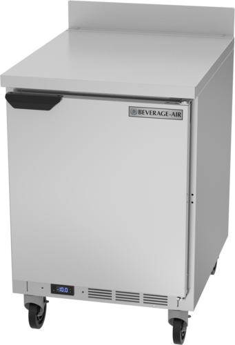 Beverage Air WTF24AHC Worktop Freezer 24 inch One Section 4.9 cu ft Solid Door Stainless Steel