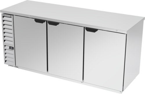 Beverage Air BB78HC1FS Refrigerated Back Bar Storage Cabinet 79W 33.59 cu ft with Solid Doors and LED Lighting