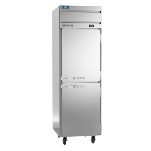 Beverage Air CT1HC-1HS Cross Temp Convertible Refrigerator Freezer 23.1 cu ft Reach In One Section Stainless Steel