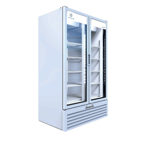 Beverage Air MT34-1W Marketeer Series Refrigerated Merchandiser Two Section 39-1/2W 79H 26.12 cu ft Capacity
