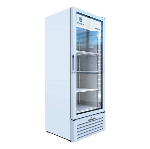Beverage Air MT12-1W Marketeer Series Refrigerated Merchandiser One Section 11.5 cu ft Capacity Self Closing Door