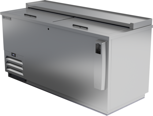 Beverage Air DW64HC-S-29 Frosty Brew Bottle Cooler 65in Wide 18.5 cu ft Stainless Steel Self Contained Refrigeration