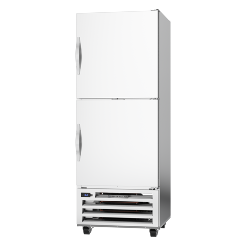 Beverage Air RID18HC-HS Pass-Thru Refrigerator 18.38 cu ft with Solid Doors Adjustable Shelves LED Lighting