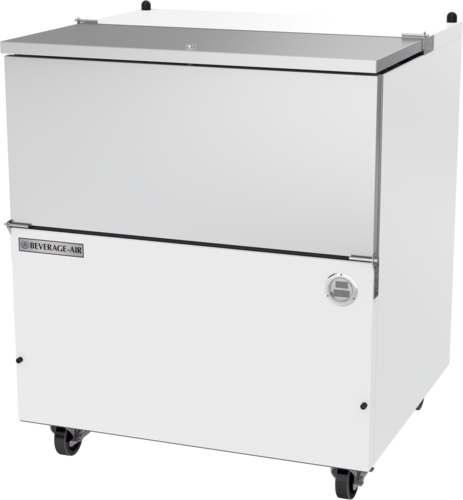 Beverage Air SM34HC-W-02 School Milk Cooler Cold Wall 34 Inch Wide 12.73 Cu Ft Stainless Steel Interior