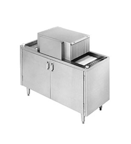 Champion CG4 Glasswasher Straight Conveyor Underbar Low Temp Chemical Sanitizing Polypropylene Conveyor 48 Inch Cabinet