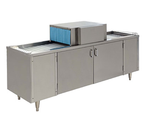 Champion CG6 Glasswasher Straight Conveyor Underbar Low Temp Chemical Sanitizing Polypropylene Conveyor 72 Inch Cabinet