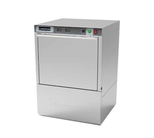 Champion UH130B Dishwasher Undercounter High Temperature Sanitizing 24 Inch with StemsSure Soft Start