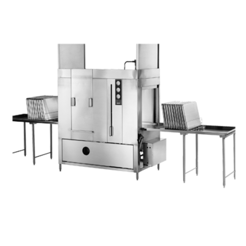 Champion PP-20-PT Pot and Pan Washer Double Rack Pass Through Design Built In 70 Degree Rise Booster Heater