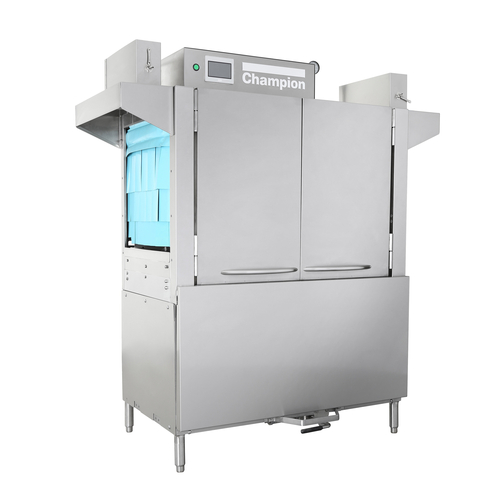 Champion 44 PRO Pro Series 44W Rack Conveyor Dishwasher 100 Gallons Per Hour Energy Star Made in USA