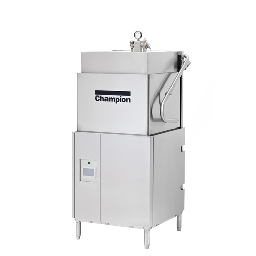 Champion DH-6000 Genesis Dishwasher High Temperature Sanitizing 60 Racks Hour Capacity Electric Tank Heat