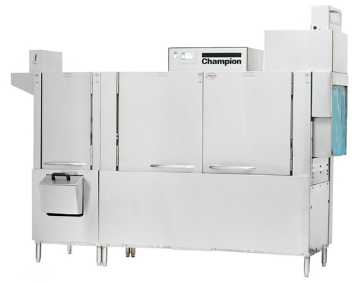 Champion 86 PRO Pro Series 64W Two-Tank Rack Conveyor Dishwasher with Pre-Wash and Energy Sentinel