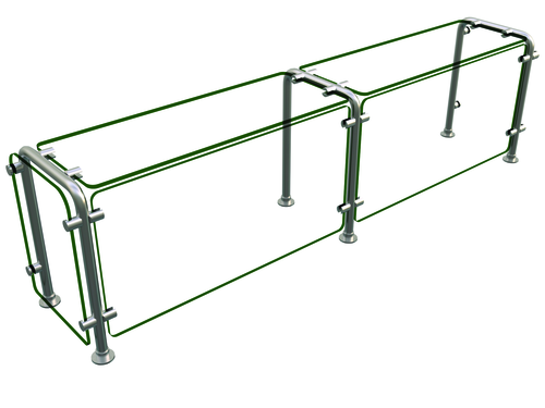 Hatco ED20-06012 Flav-R-Shield ED20 Food Shield 60W x 12D x 18H Heat Tempered Glass Construction NSF Certified