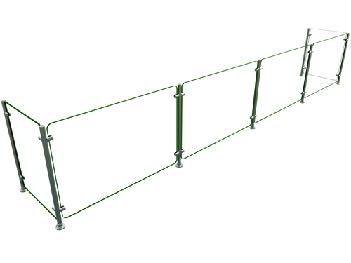 Hatco EP5-144 Flav-R-Shield EP5 Food Shield 144W x 18D x 25H Heat Tempered Glass NSF Certified USA Made