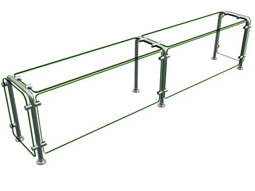 Hatco ED20-07212 Flav-R-Shield ED20 Food Shield 72W x 12D x 18H Heat Tempered Glass NSF Certified Made in USA