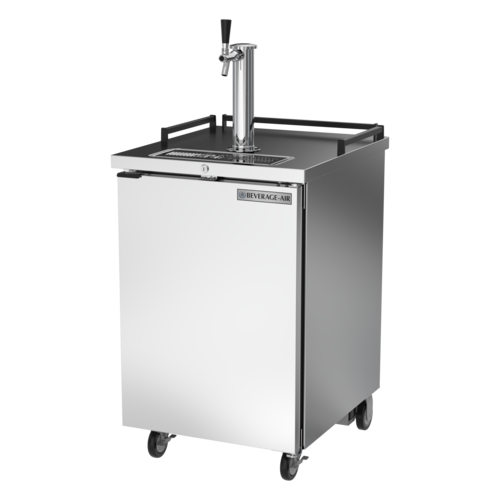 Beverage Air BM23HC-S-31 Draft Beer Cooler Portable 24W 766 cu ft Self Closing Door Stainless Steel Exterior