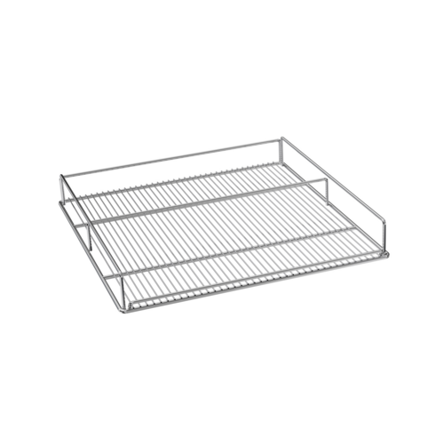 Beverage Air 412-070D-04 Flat Wine Rack Chrome for MMR44 Holds 12 Wine Bottles 5 Shelves per Door Section