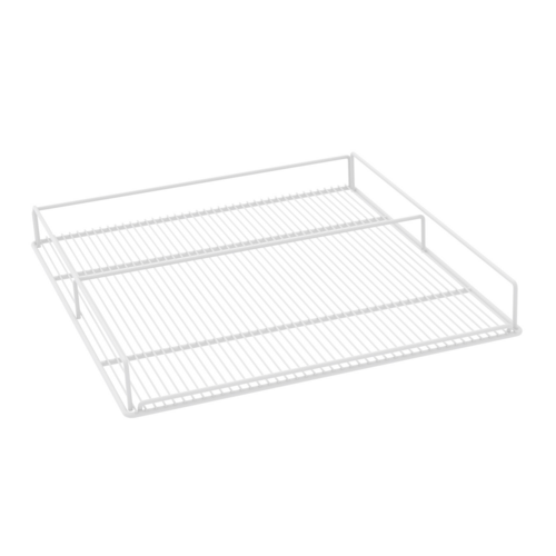 Beverage Air 403-936D-01 Flat Wine Rack White for MMR49 Holds 12 Bottles 5 Shelves per Door Section